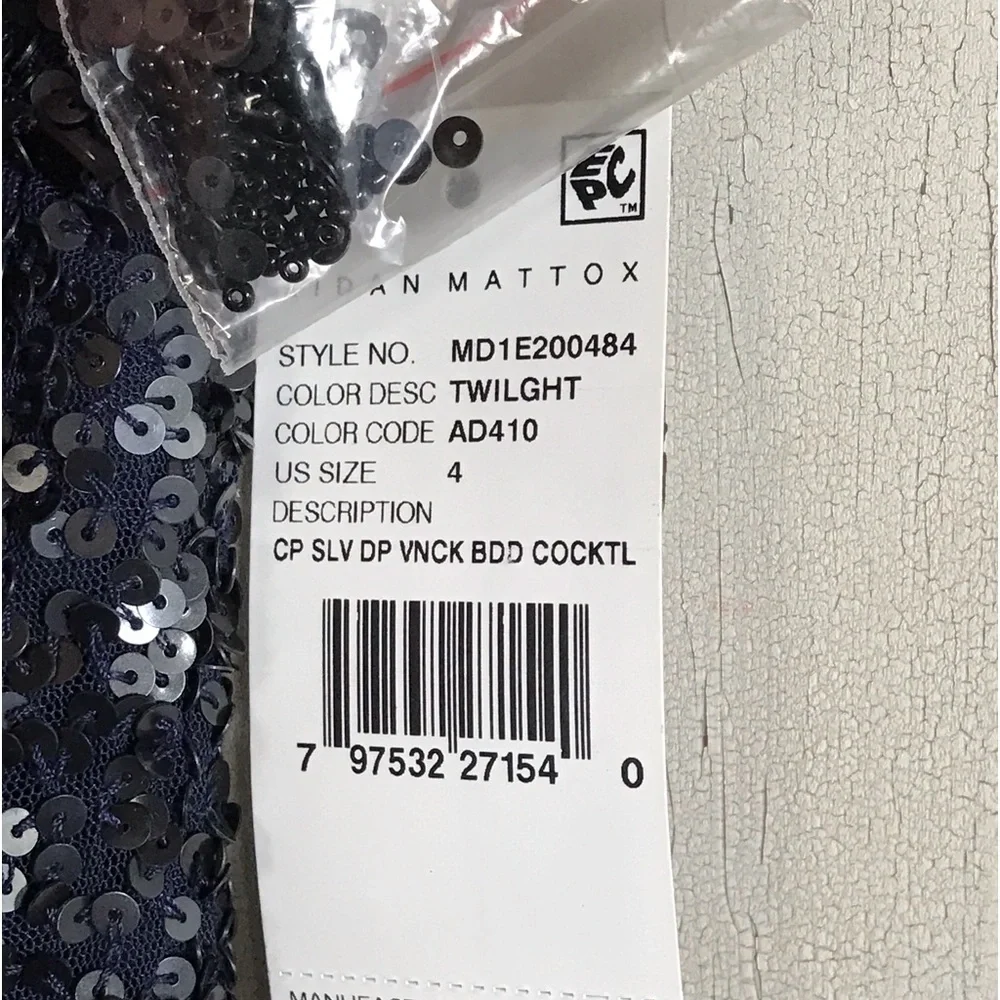 Aiden Mattox Beaded and Sequined Dress - Picture 2 of 9